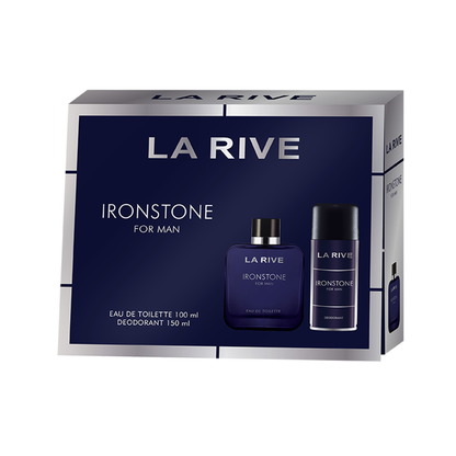 La Rive Ironstone 100ML + Desodorante 150ML - Kit Masculino