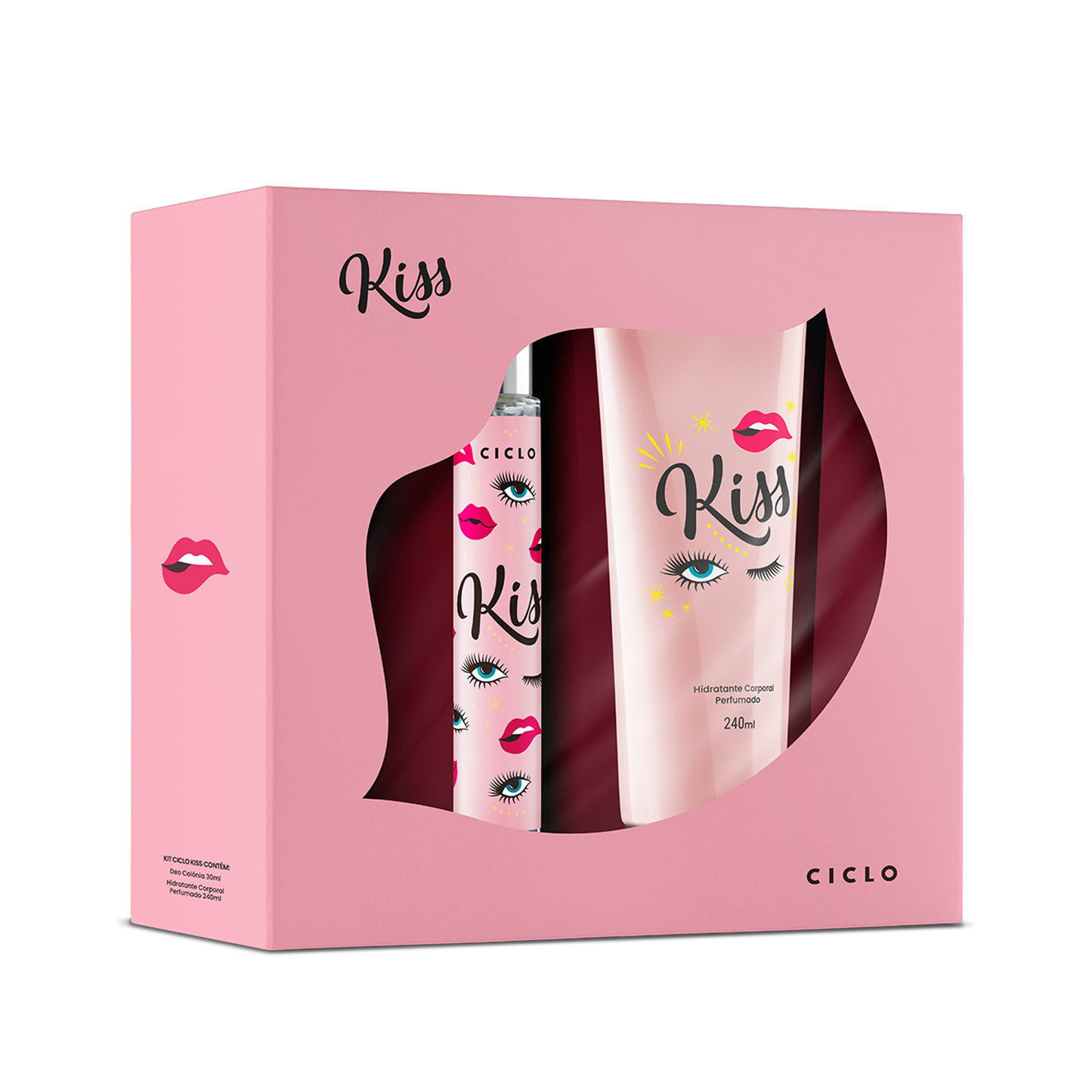 Ciclo Kiss - Kit (Hidrat + Deo Colônia 30ML)