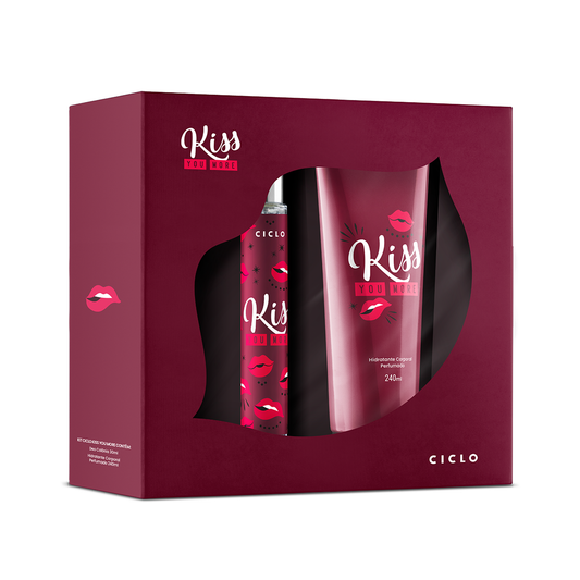 Ciclo Kiss You More - Kit (Hidrat + Deo Colônia 30ML)