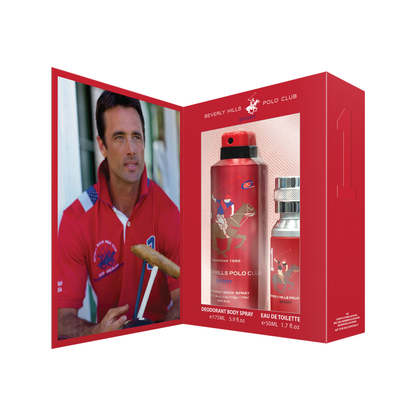 Polo Club Mens 1 - Perfume 50ML + Anti Transpirante 50ML Masculino
