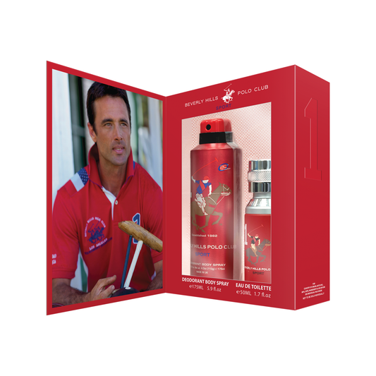 Polo Club Mens 1 - Perfume 50ML + Anti Transpirante 50ML Masculino