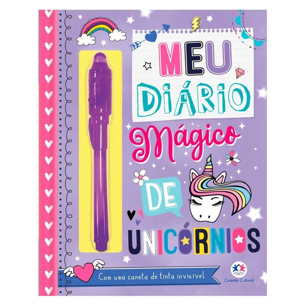 Ciranda Cultural Meu Diário Mágico de Unicórnios