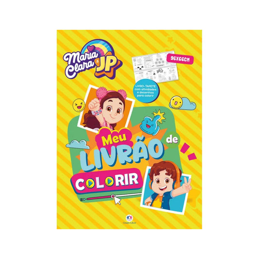 MARIA CLARA E JP - MEU LIVRAO DE COLORIR