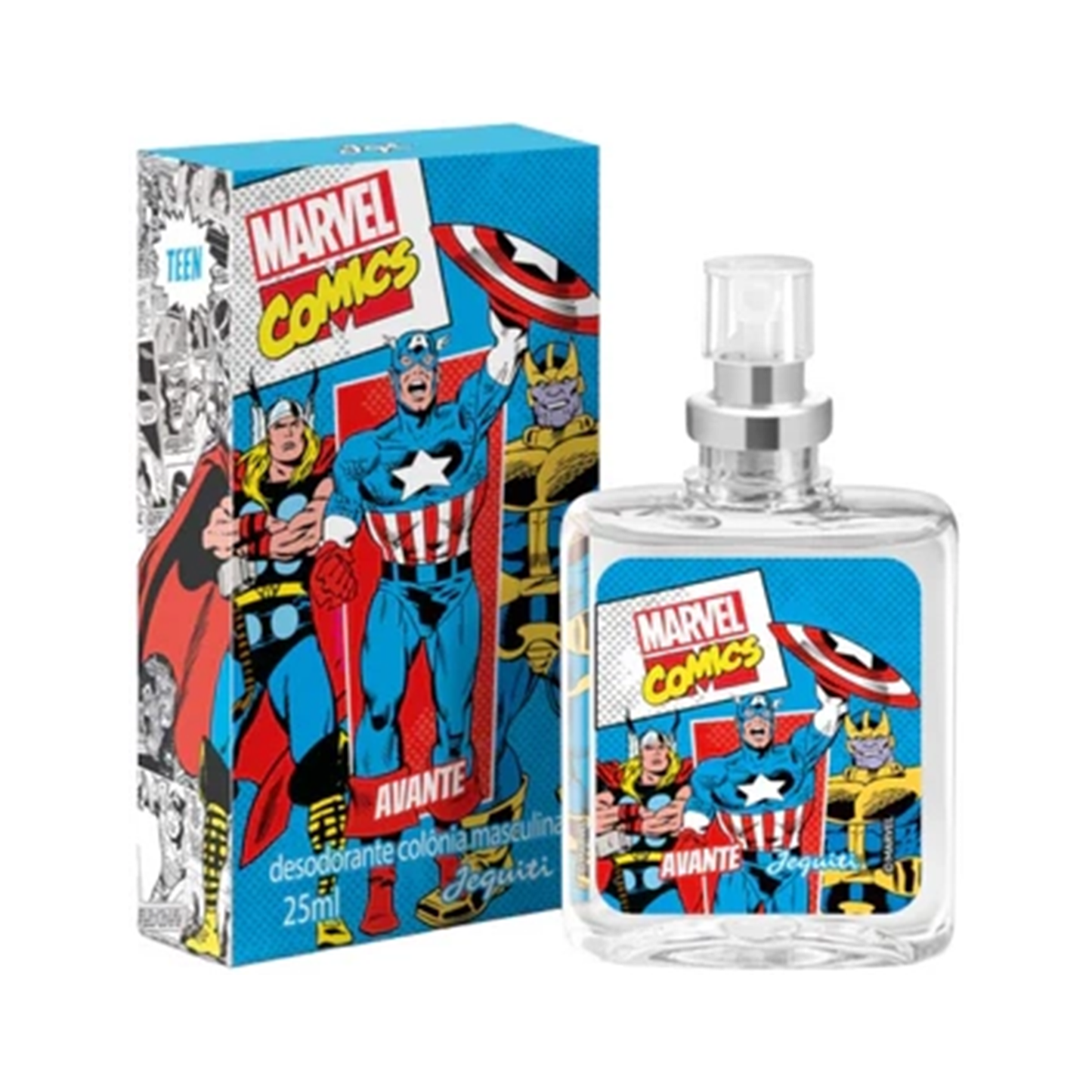 Jequiti Marvel Comics Avante Masculino 25ML