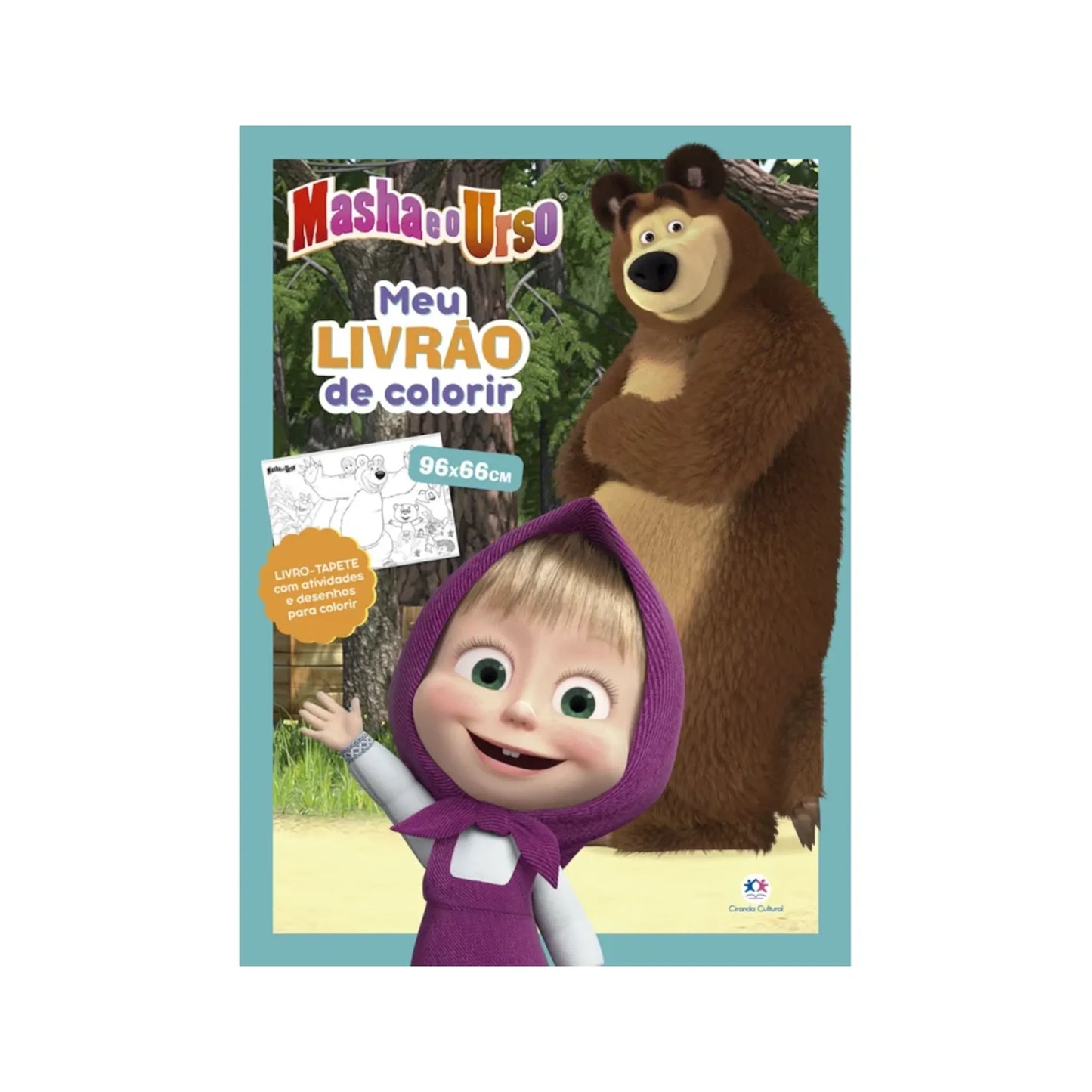 MASHA E O URSO - MEU LIVRAO DE COLORIR