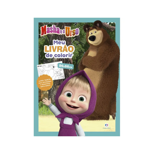 MASHA E O URSO - MEU LIVRAO DE COLORIR