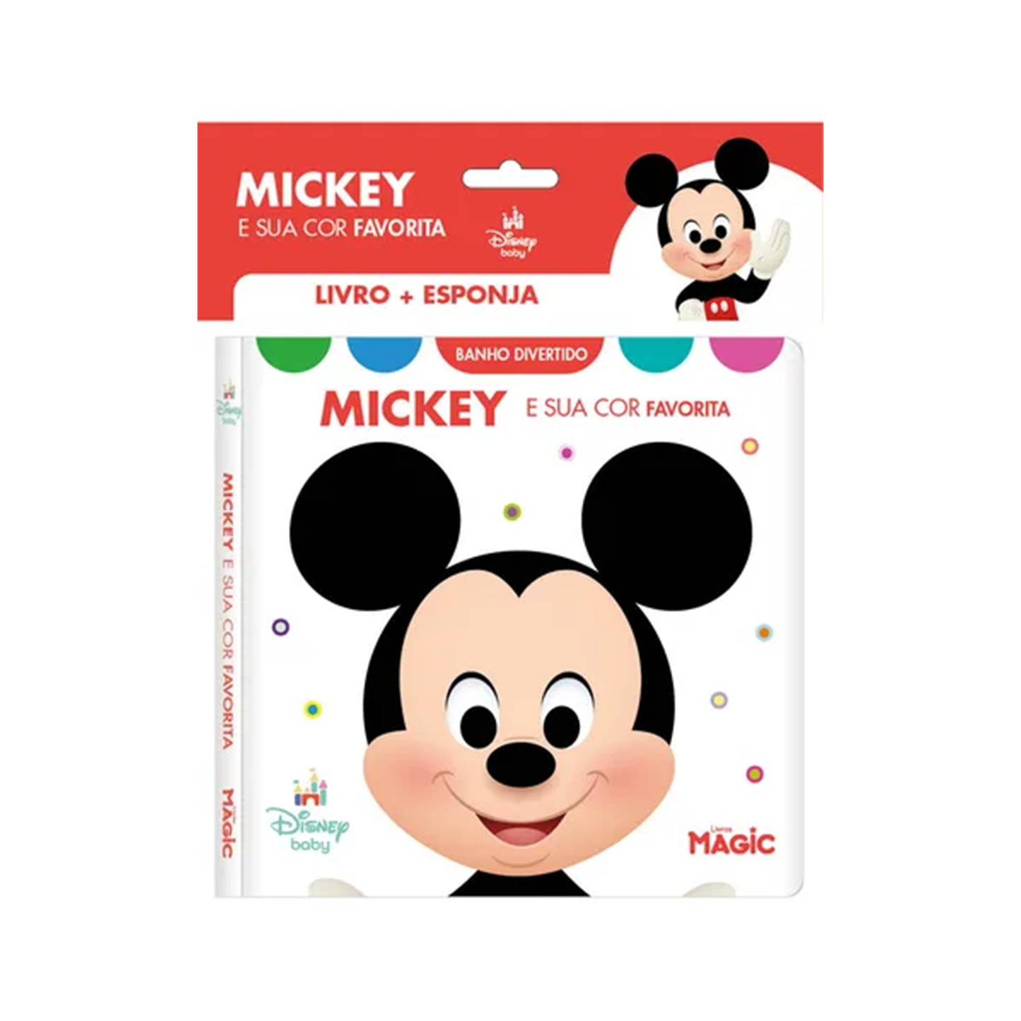 Magic Mickey e Sua Cor Favorita - Esponja