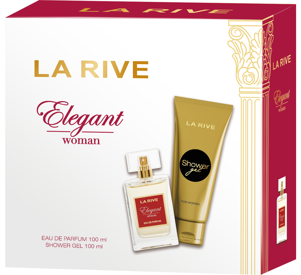 Kit La Rive Elegant Woman 100 Ml + Desod 150 Ml