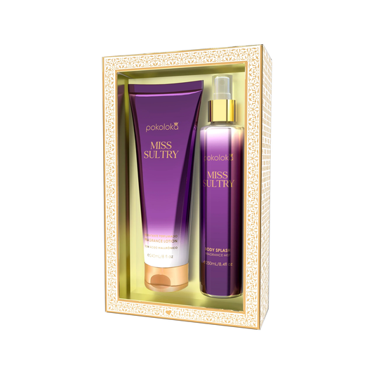 Pokoloka Kit Luxury Miss Sultry - Hidratante 240ML + Body Splash 250ML Feminino