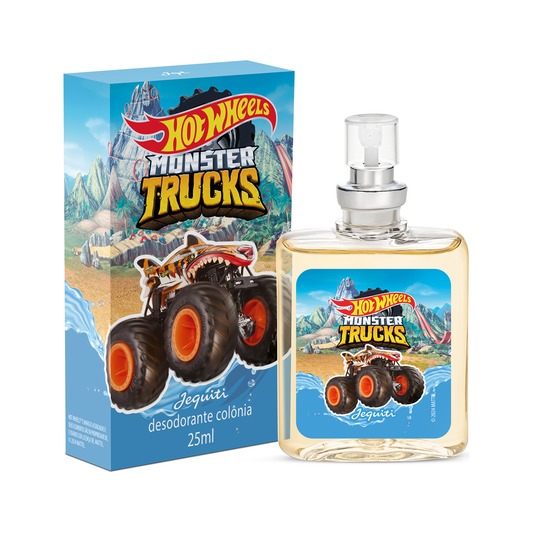 Jequiti Hot Wheels Monster Trucks Masculino 25 ML