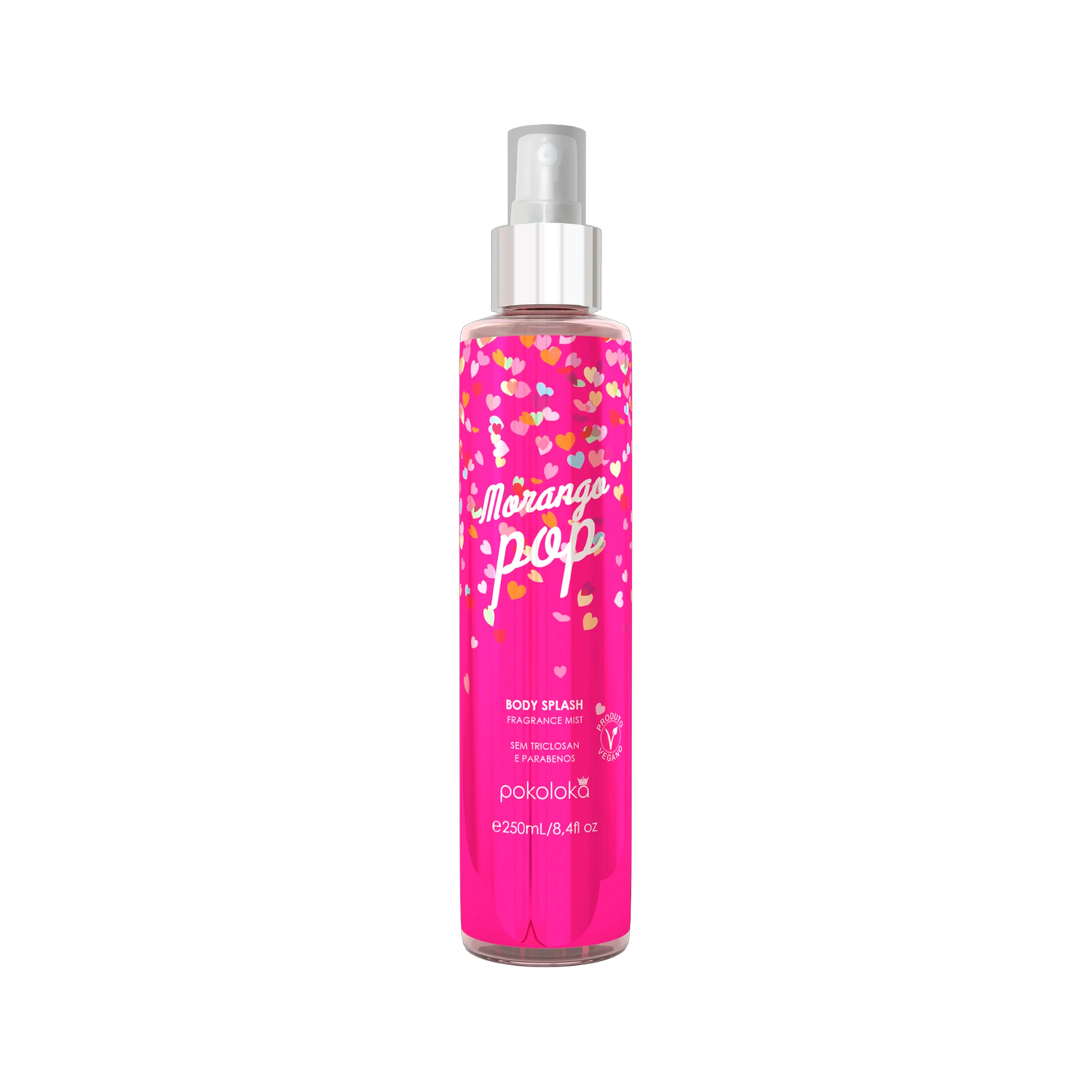 Pokoloka Morango Pop Body Splash Feminino 250ML