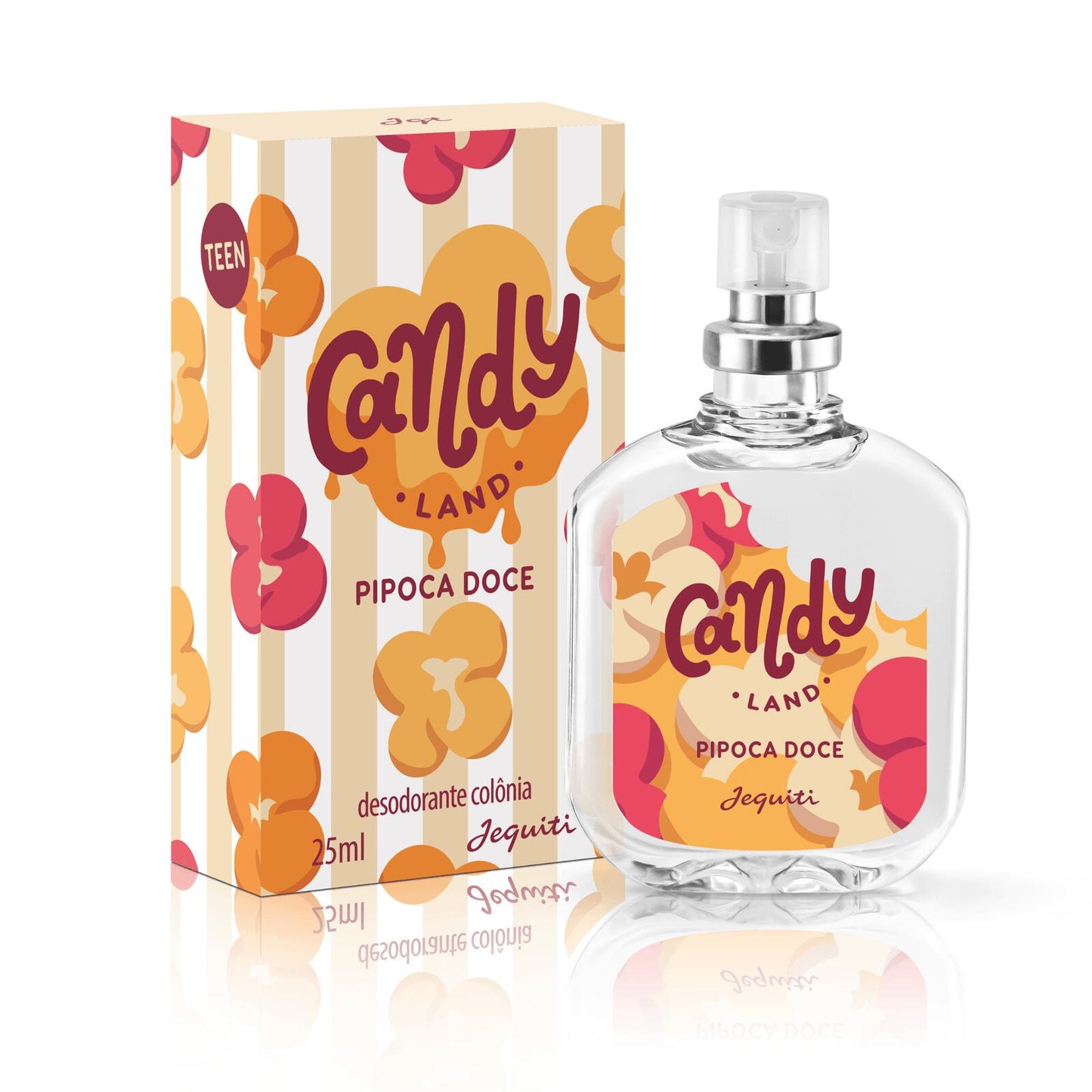 Jequiti Desod Col Candy Land Pipoca Doce 25 Ml