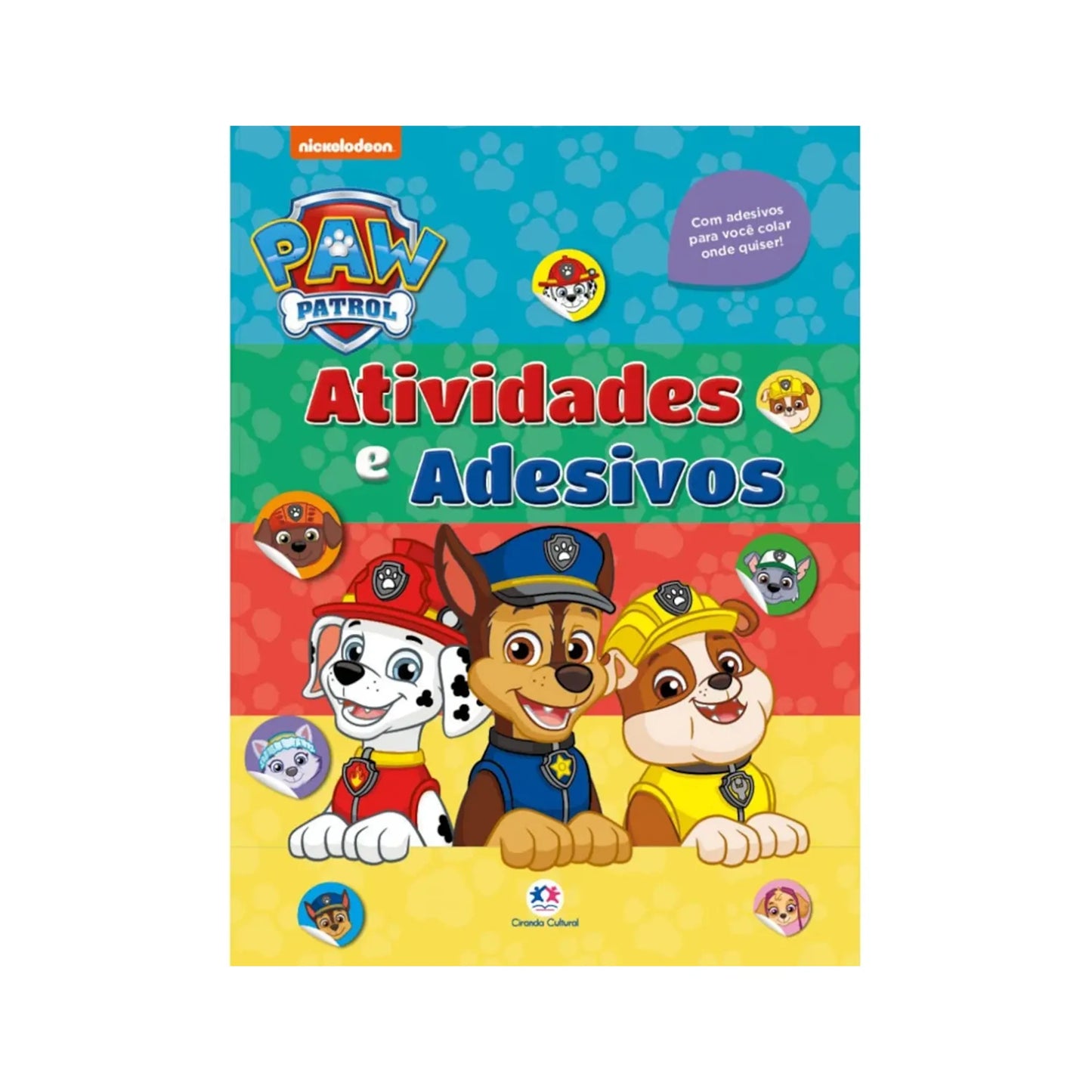 PATRULHA CANINA ADESIVOS E ATIVIDADES - (10)