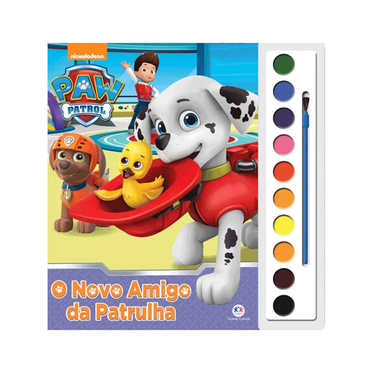 PATRULHA CANINA NOVO AMIGO DA PATRULHA - AQUARELA - (10)