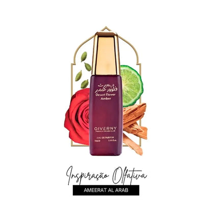 Giverny Al Desert Flowe Amber 30 Ml