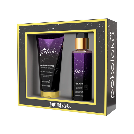 Pokoloka Kit Plié Pokochic - Hidratante 60ML + Body Splash 60ML Feminino