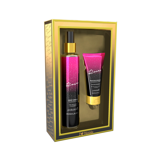 Pokoloka Kit Roses Lokablack - Hidratante 60ML + Body Splash 250ML Feminino