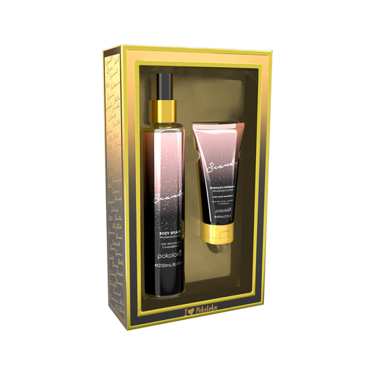 Pokoloka Kit Scandy Lokablack - Hidratante 60ML + Body Splash 250ML Feminino