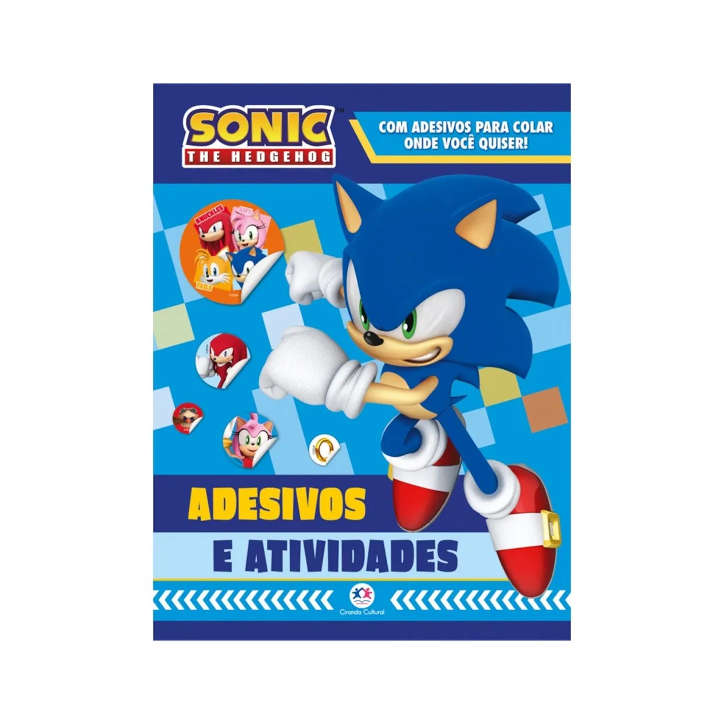 SONIC - ADESIVOS E ATIVIDADES