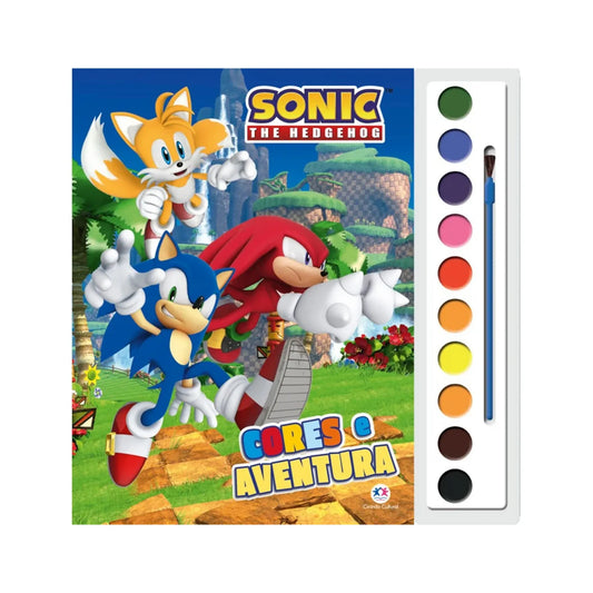 SONIC - CORES E AVENTURA  AQUARELA - (10)