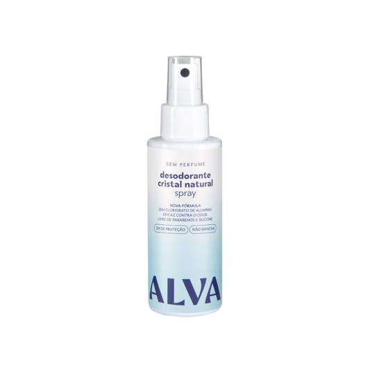 Alva Desodorante Natural Spray Sem Perfume 120ML