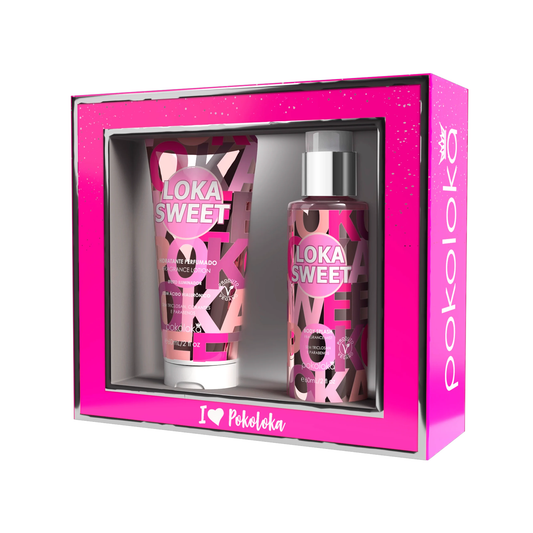 Pokoloka Kit Sweet Pop Pokoteen - Hidratante 60ML + Body Splash 60ML Feminino