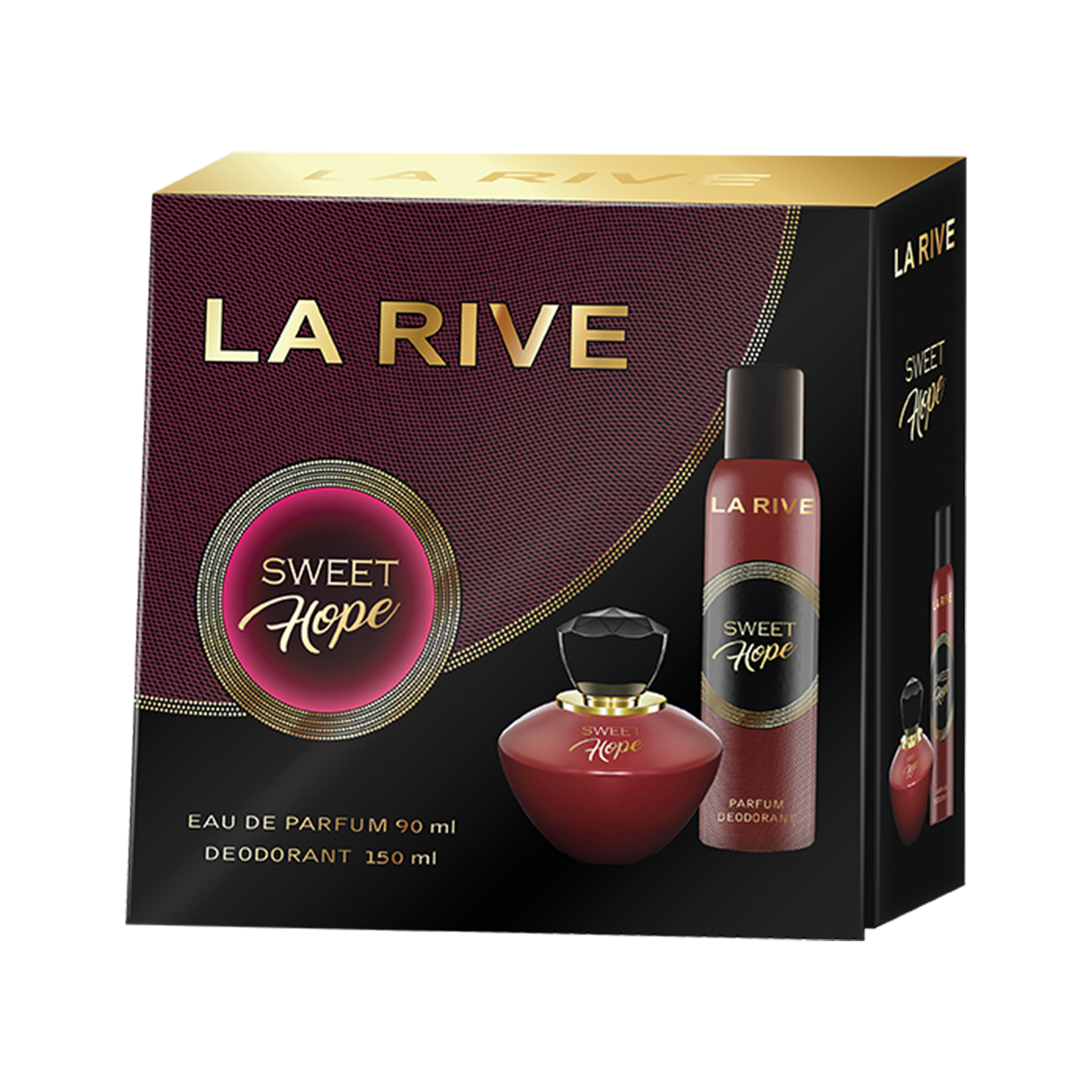 La Rive Sweet Hope 90ML + Desodorante 150ML - Kit Feminino