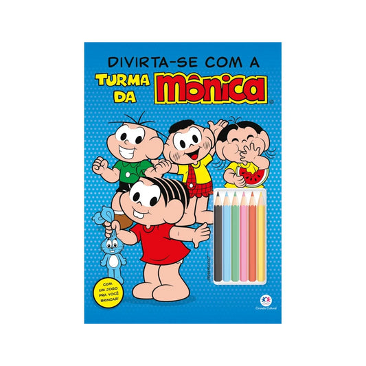 TURMA DA MONICA - DIVIRTA-SE COM A TURMA DA MONICA - (10)
