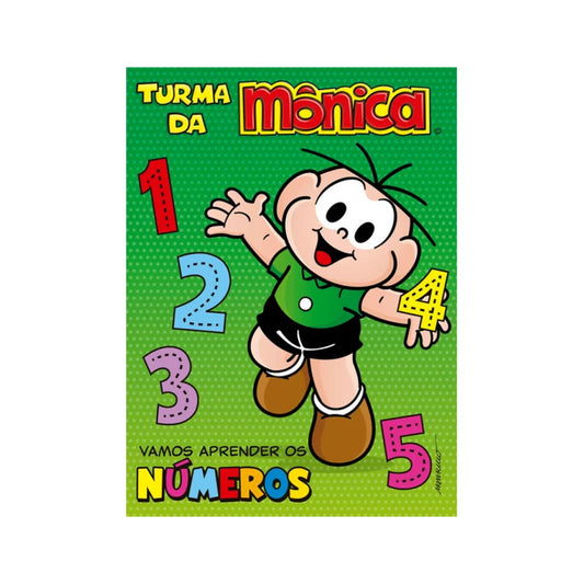 TURMA DA MONICA - VAMOS APRENDER OS NUMEROS- (4)