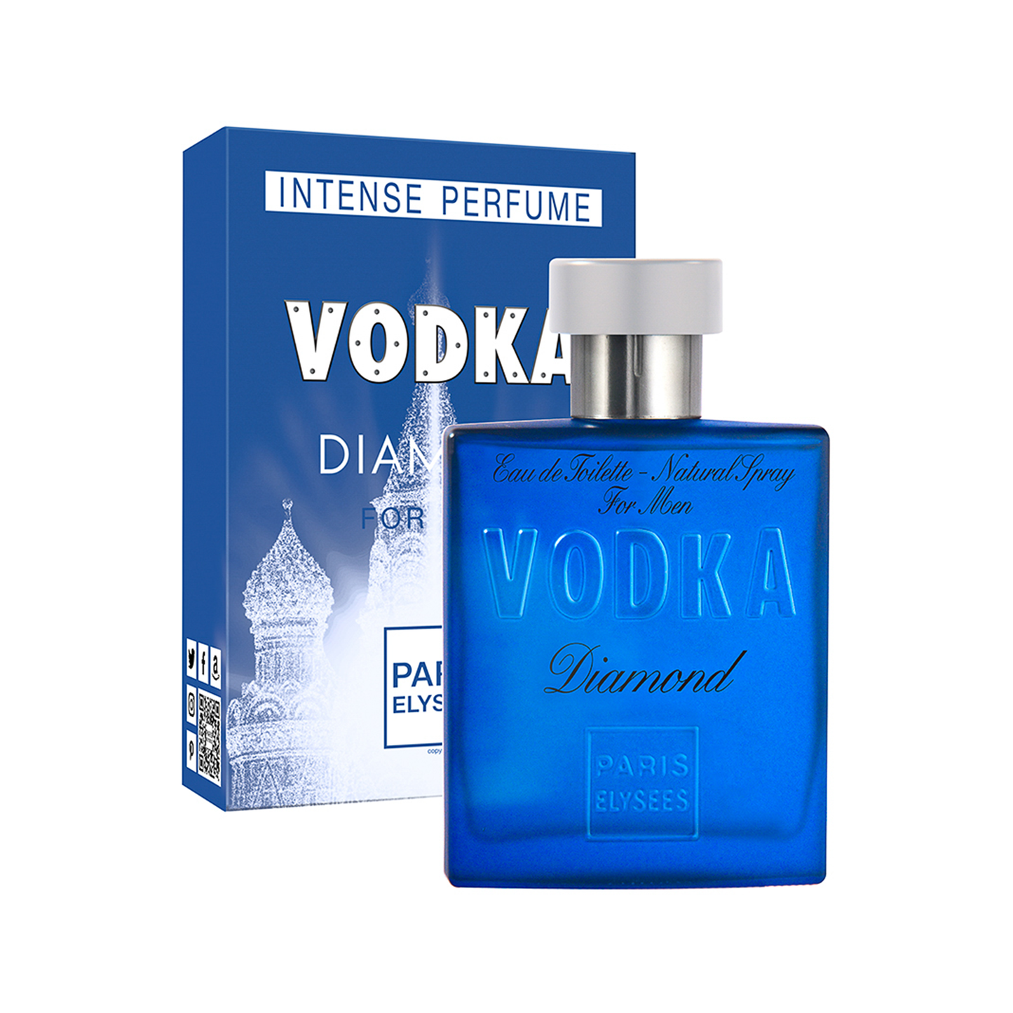 Paris Elysees Vodka Diamond Masculino 100ML