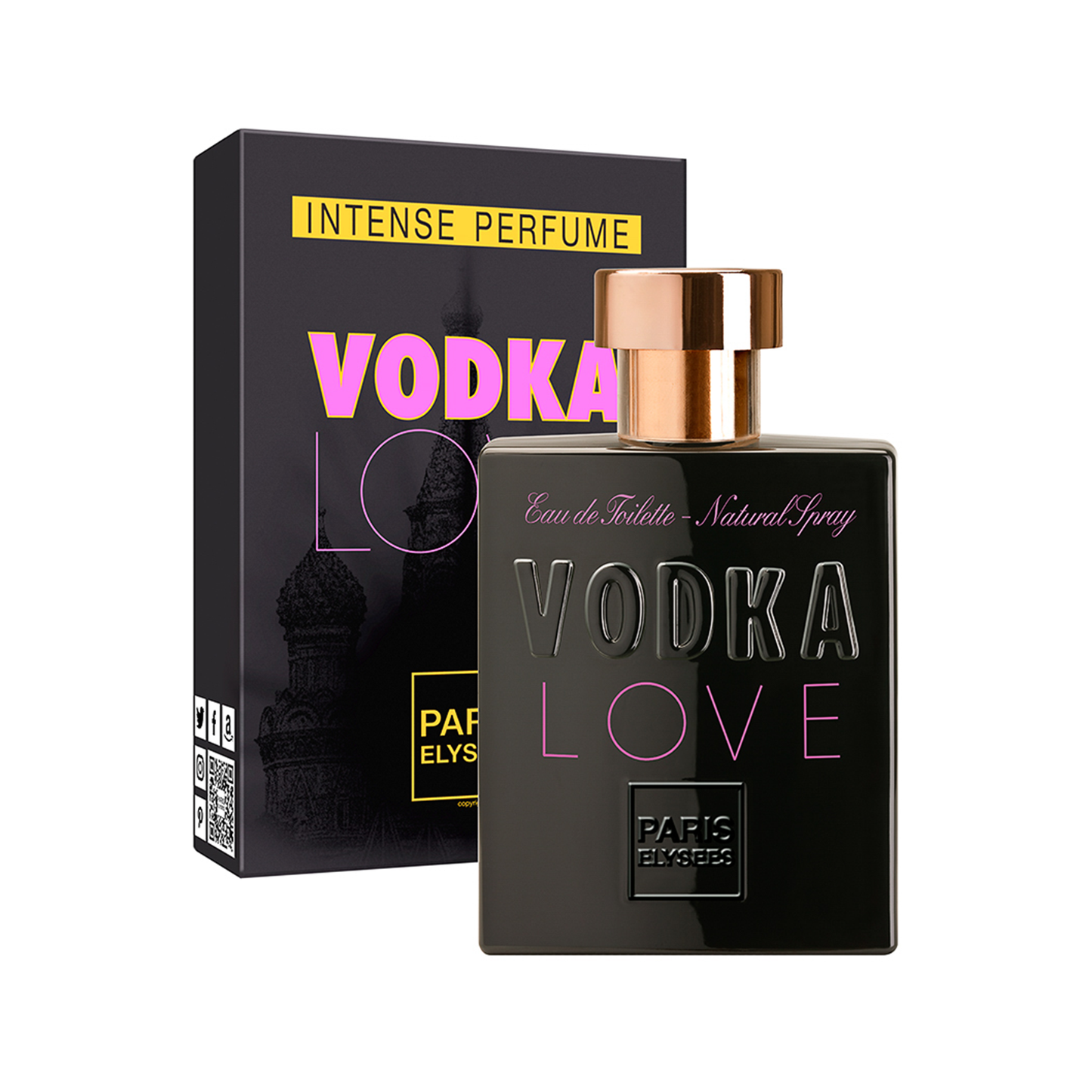 Paris Elysees Vodka Love Feminino 100ML